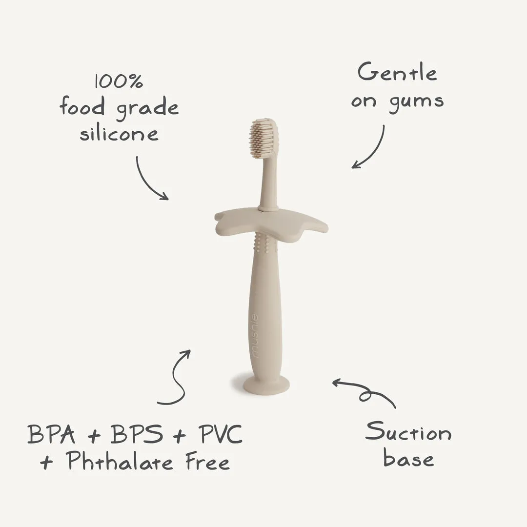 Mushie Toothbrush Star Training | Shifting Sand