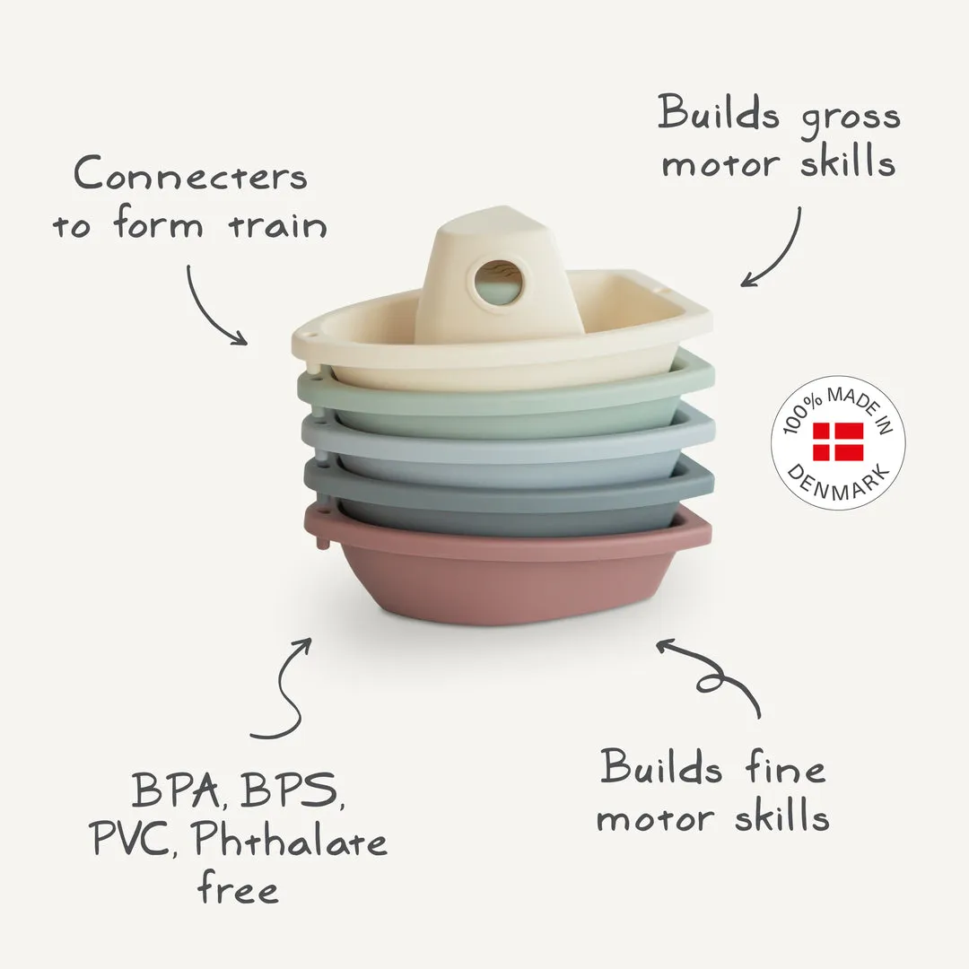 Mushie Toy | Bath Boats ORIGINAL