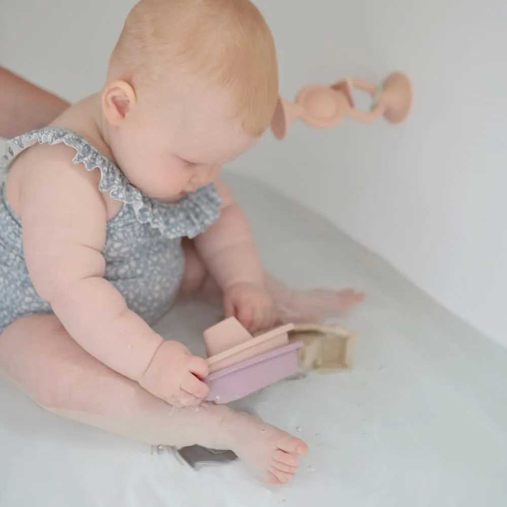 Mushie Toy | Bath Boats PETAL