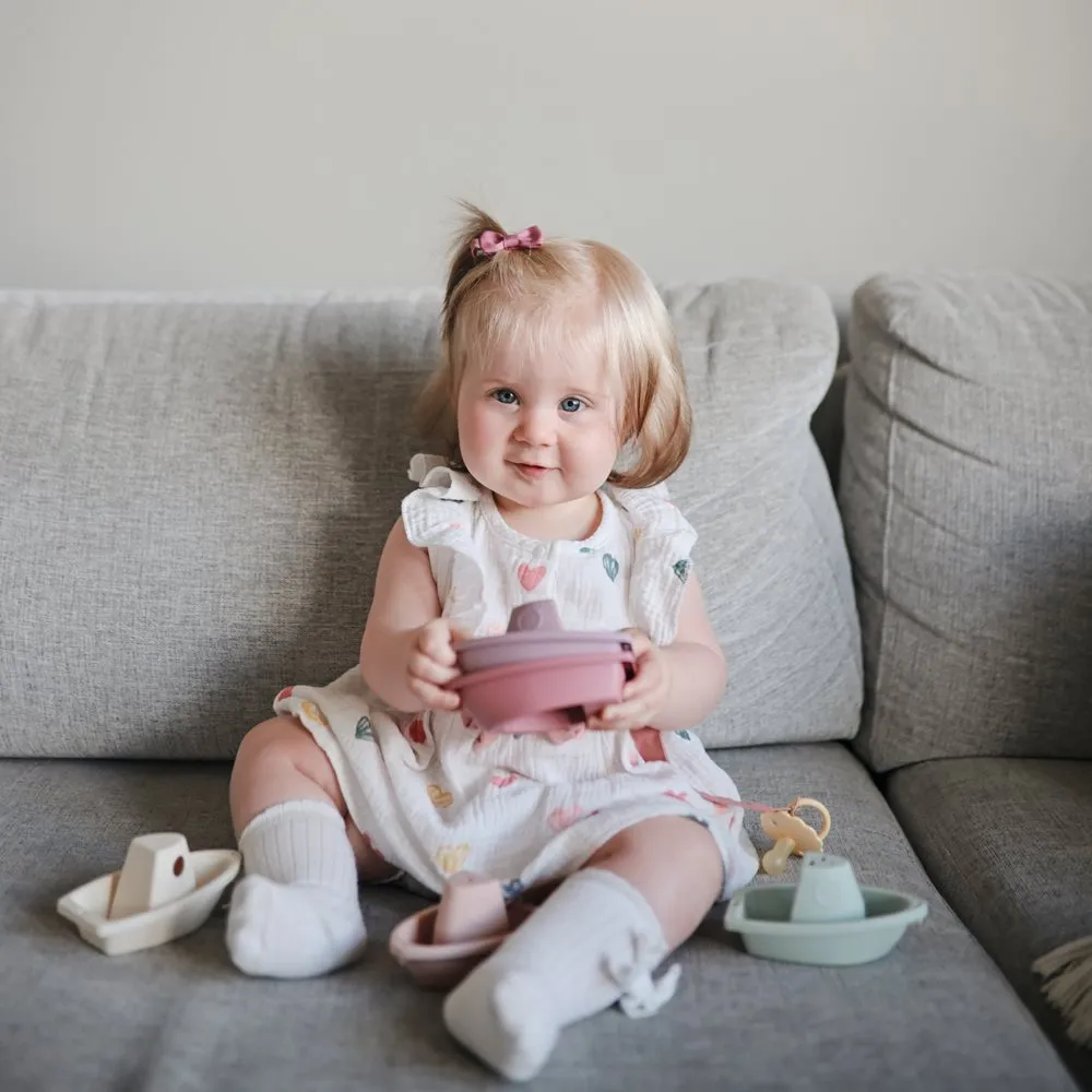 Mushie Toy | Bath Boats PETAL