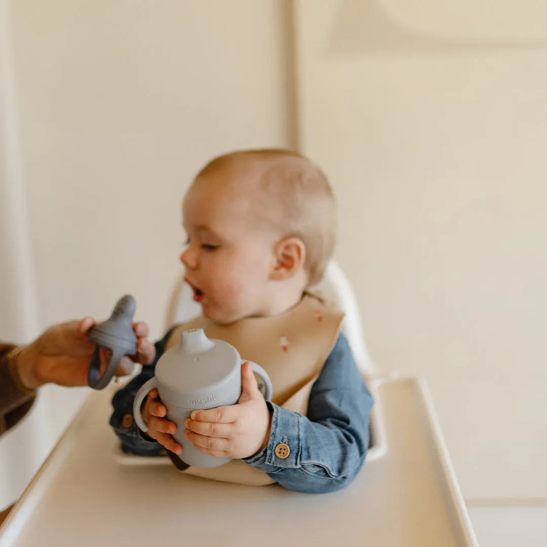 Mushie Trainer Sippy Cup | Cloud