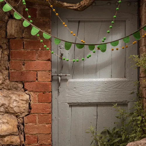 Muskhane Felt Round Garland | Chlorophyll
