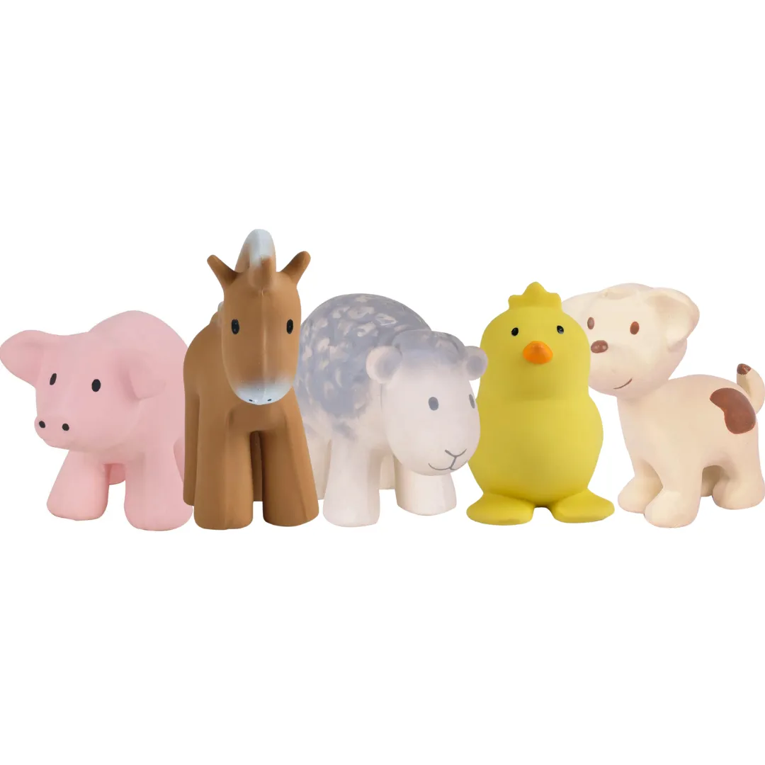 My First Tikiri Teether & Bath Toy | Farm Gift Boxed