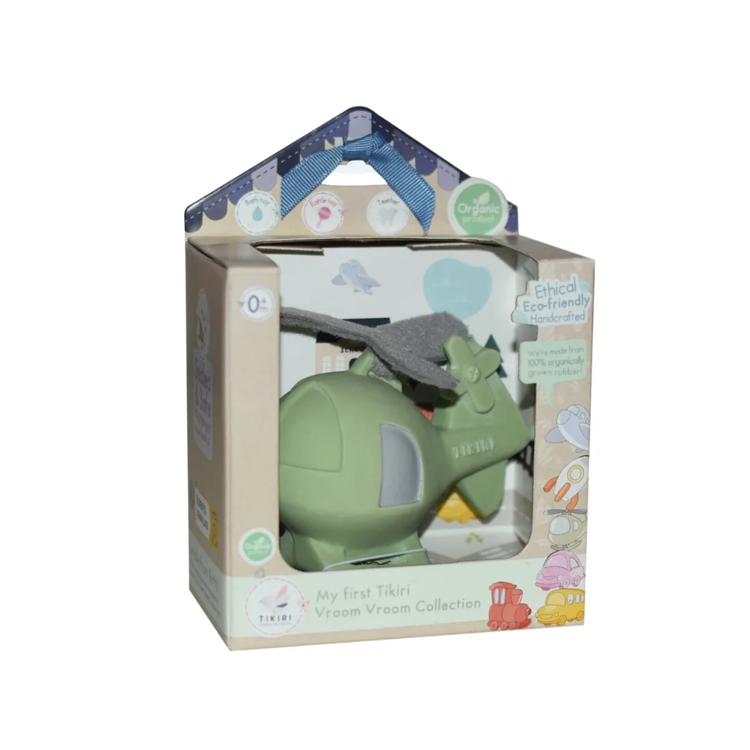My First Tikiri Teether & Bath Toy | Transport Gift Boxed