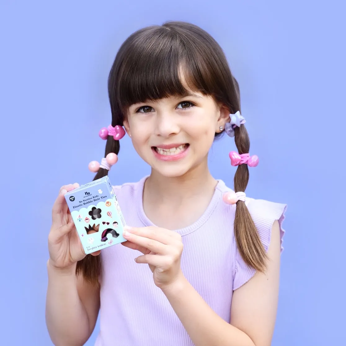 No Nasties Bobbles Elastics Set | Fairytale