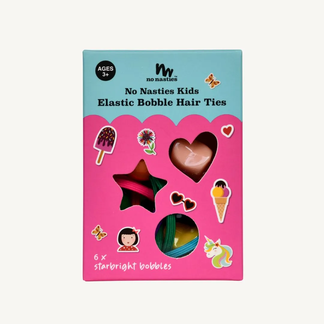 No Nasties Bobbles Elastics Set | Starbright