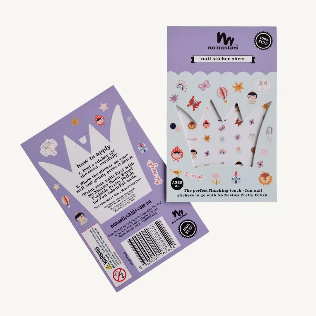 No Nasties | Nail Stickers Fairytale