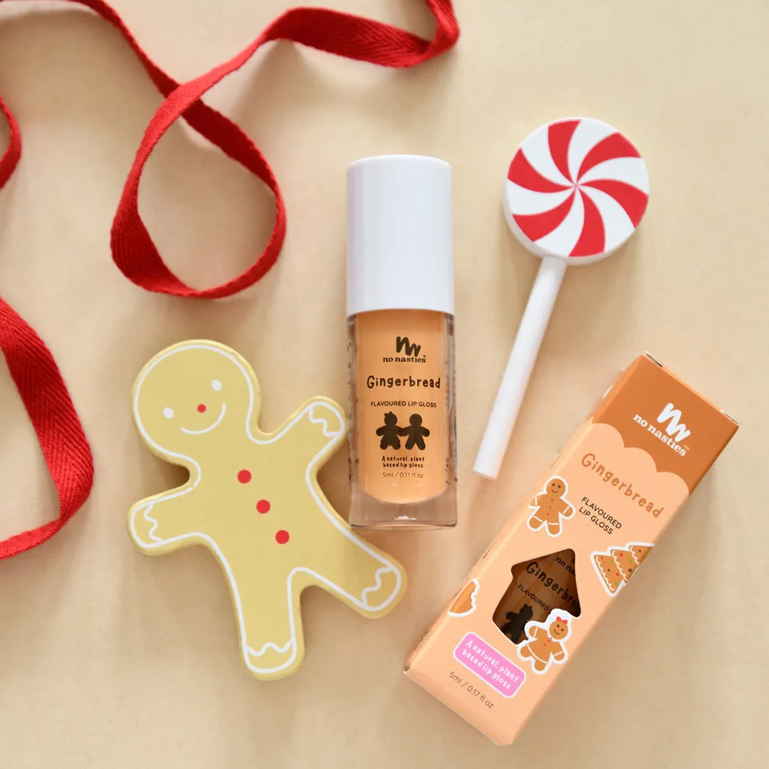 No Nasties | Natural Kids Lip Gloss | Christmas Gingerbread