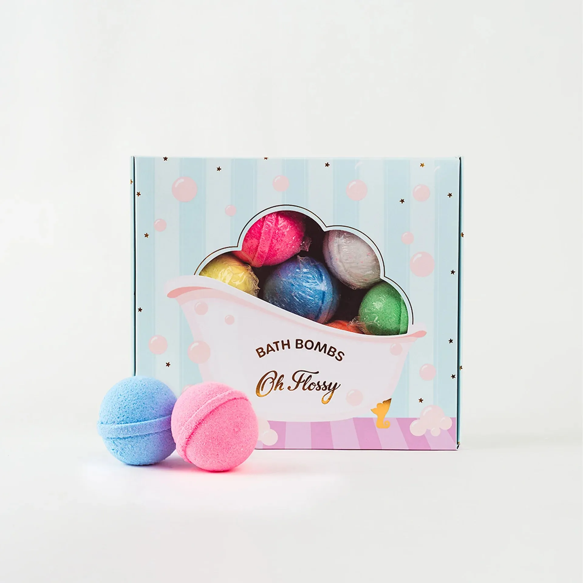 Oh Flossy | Mini Bath Bombs