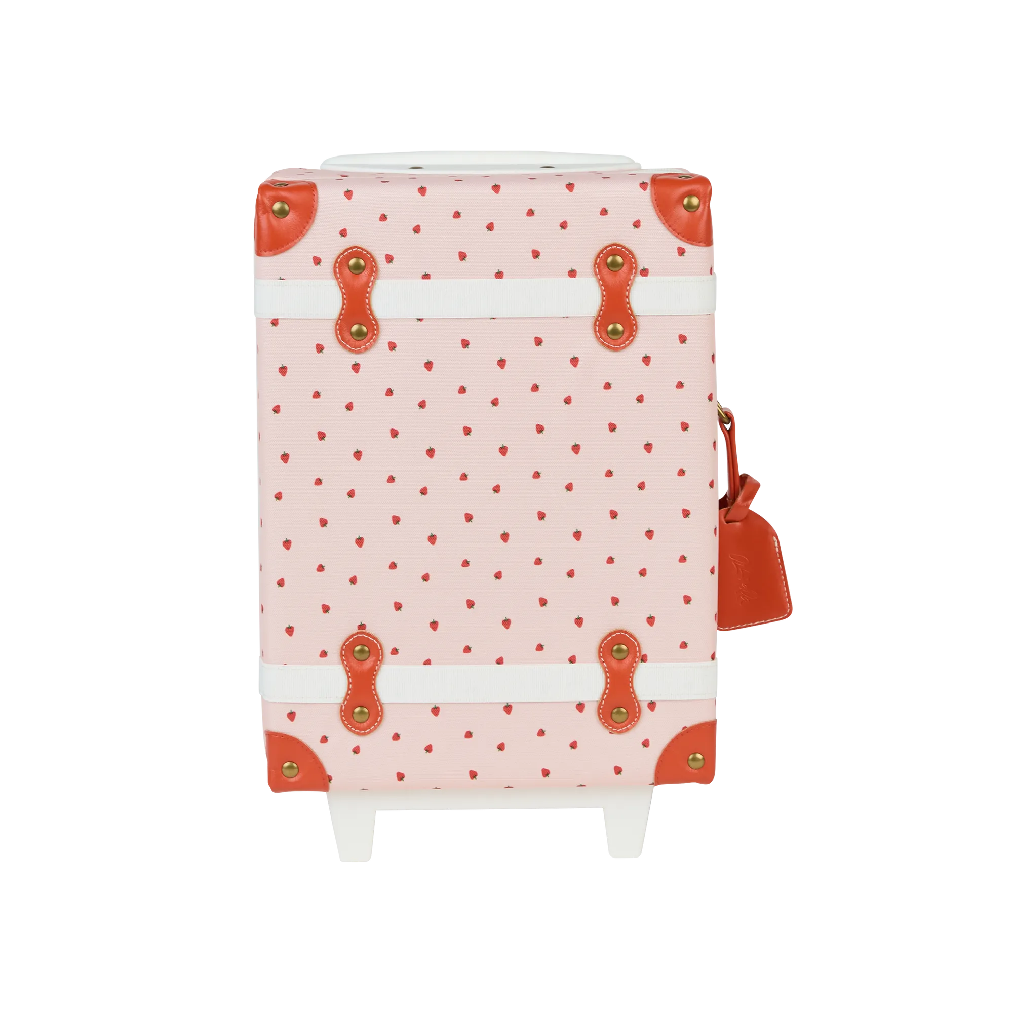 Olli Ella See-Ya Suitcase | Strawberry