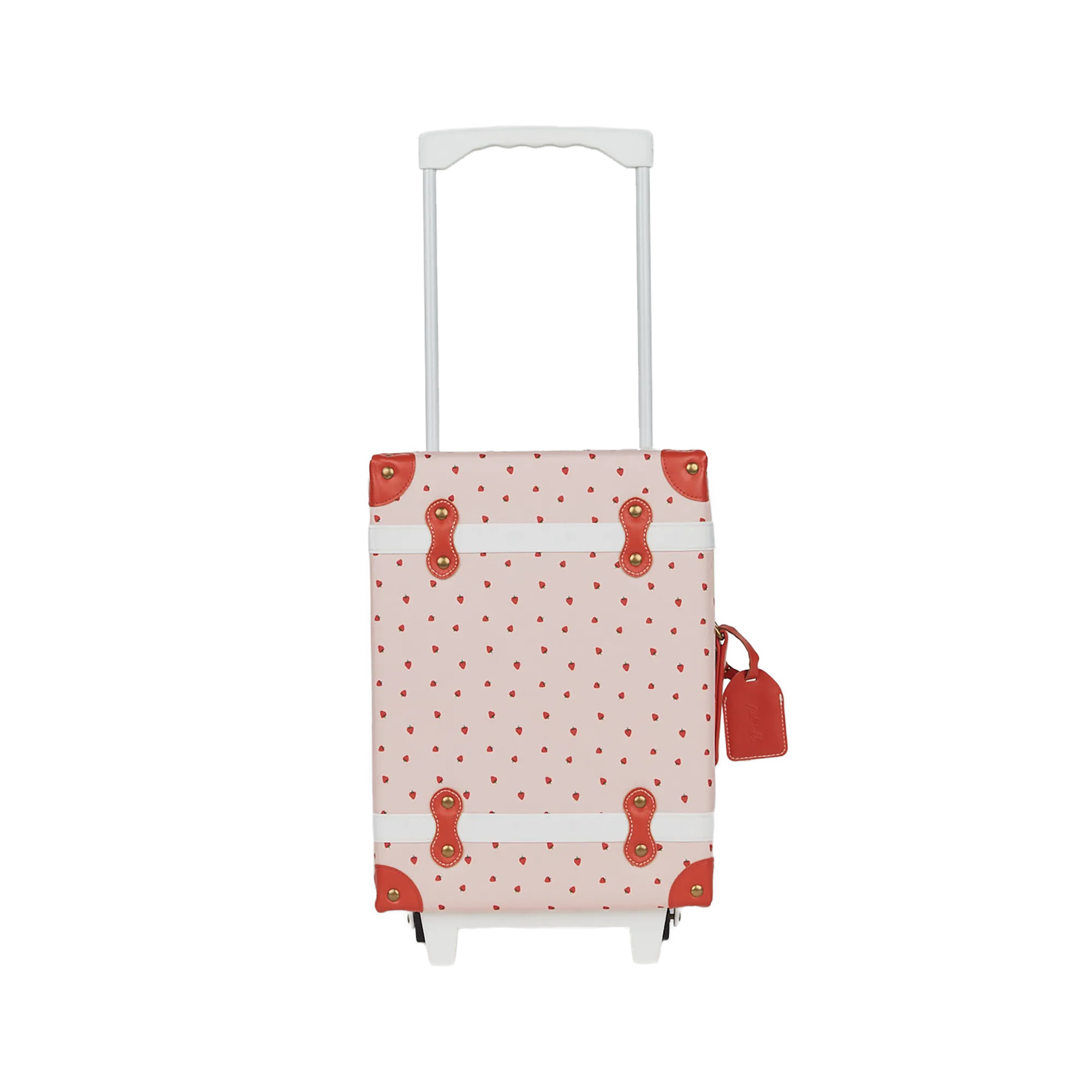 Olli Ella See-Ya Suitcase | Strawberry