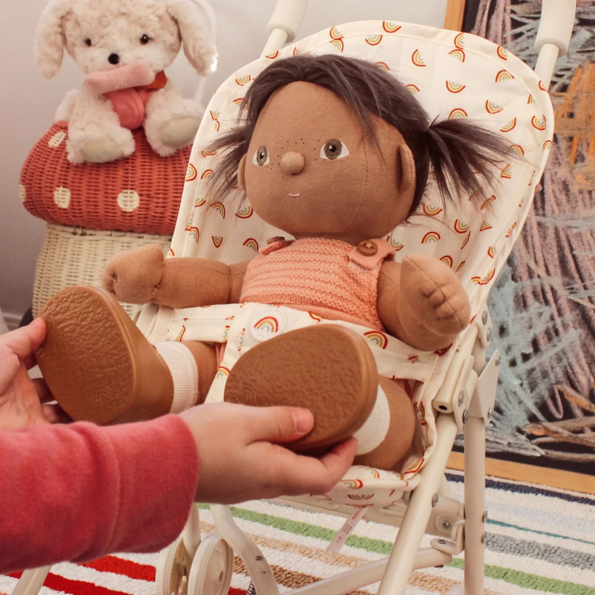 Olli Ella Sollie Stroller | Rainbow