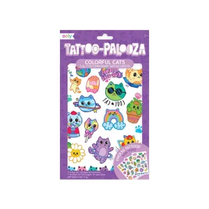 Ooly Tattoos | Colorful Cats