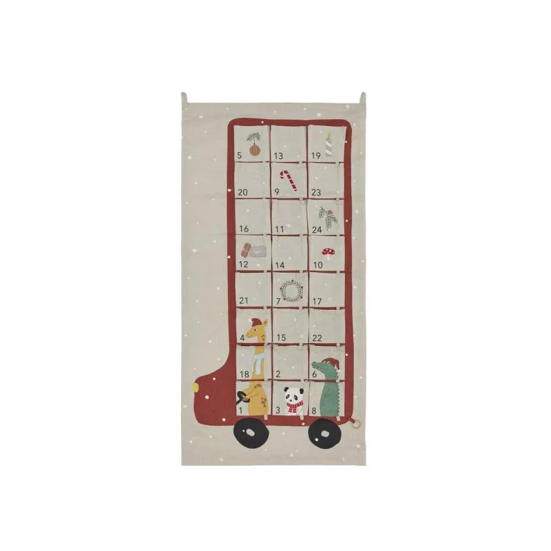 OYOY Bus Christmas Advent Calender