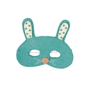 Pashom Easter Bunny Felt Mask BLUE
