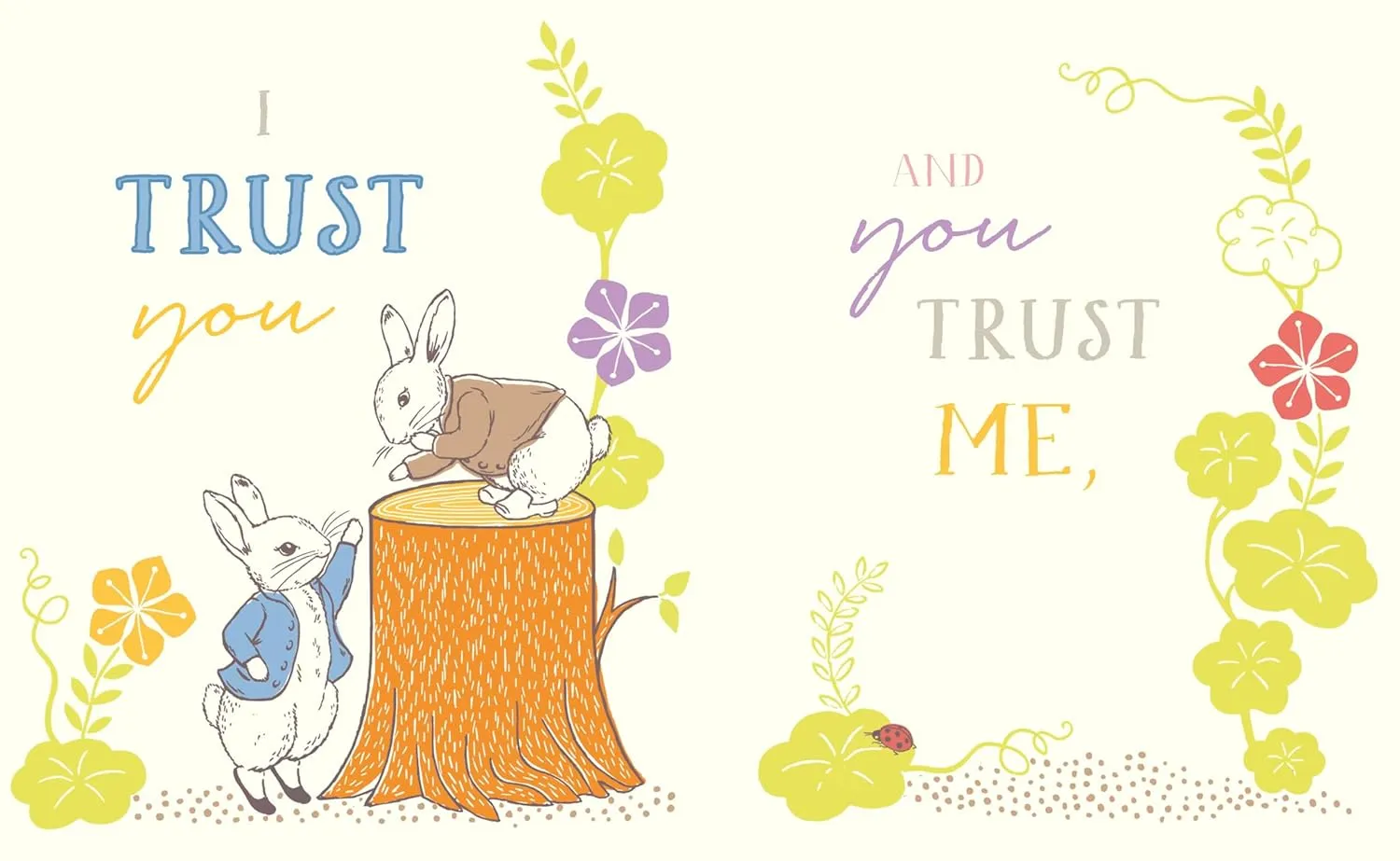 Peter Rabbit I Love You Best Friend