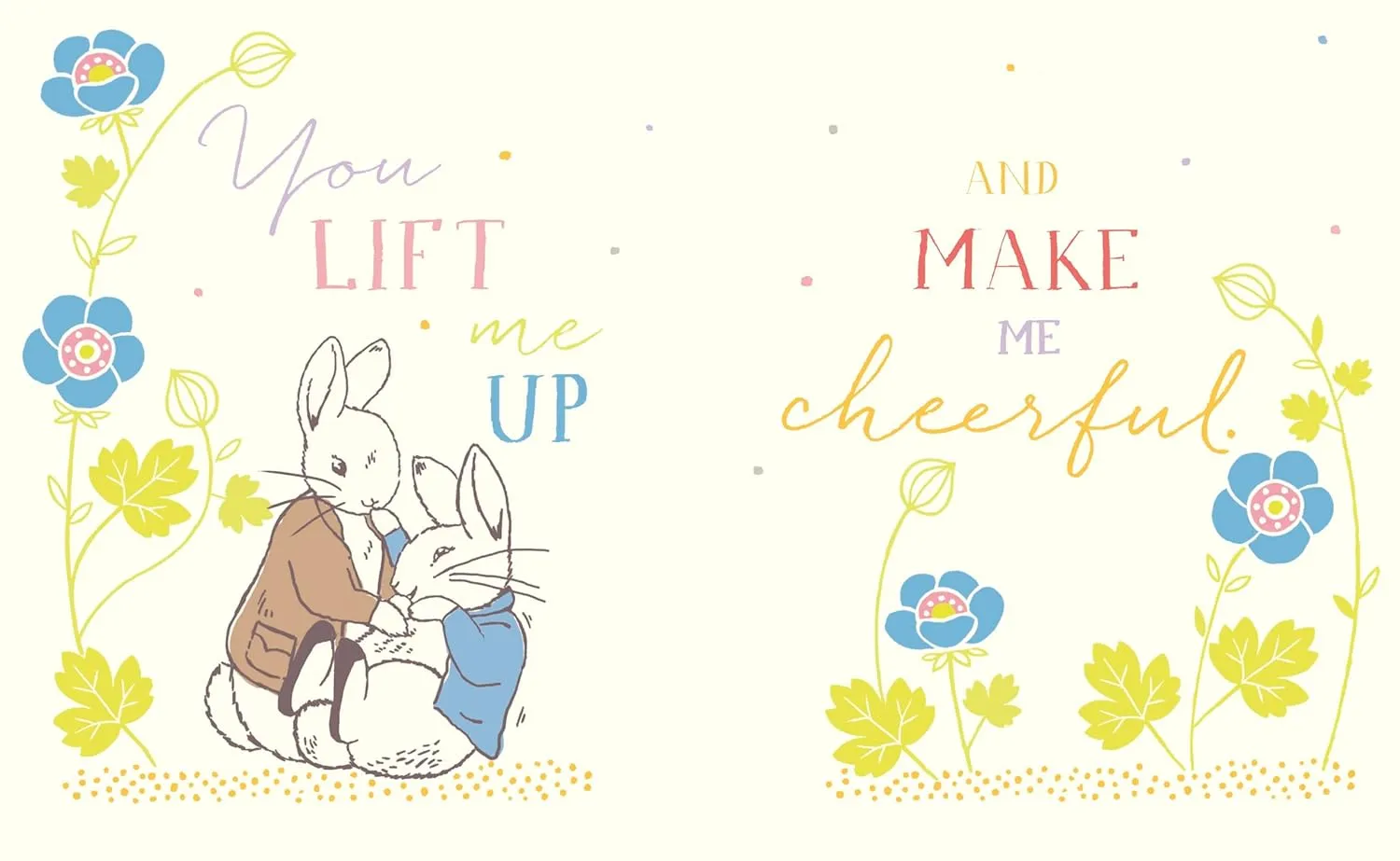 Peter Rabbit I Love You Best Friend