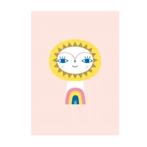Postcard Mr Sun