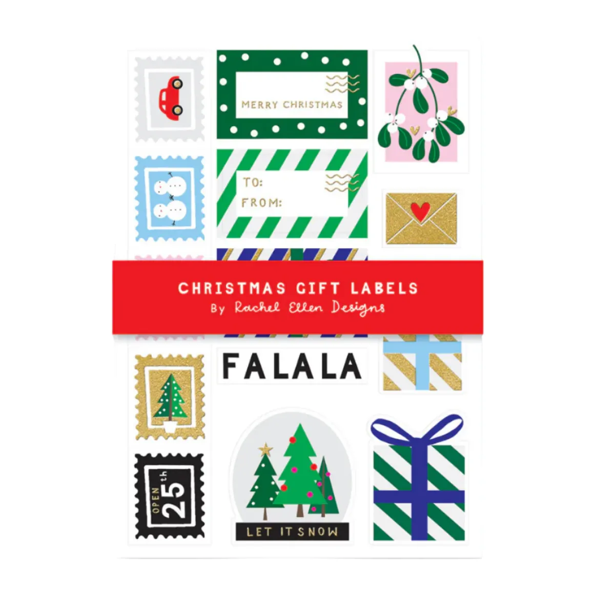 Rachel Ellen Christmas Labels