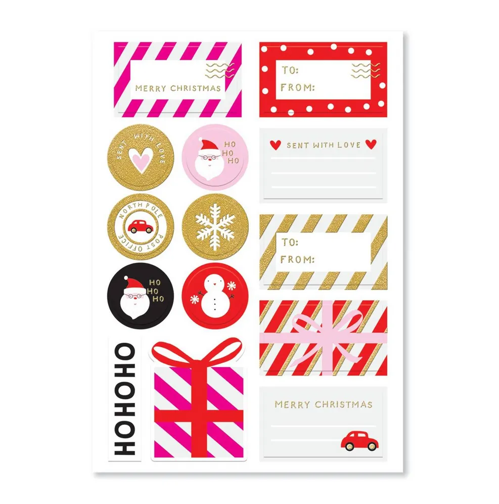 Rachel Ellen Christmas Labels