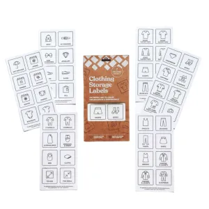 Scout Adhesive Storage Labels | Clothing Storage