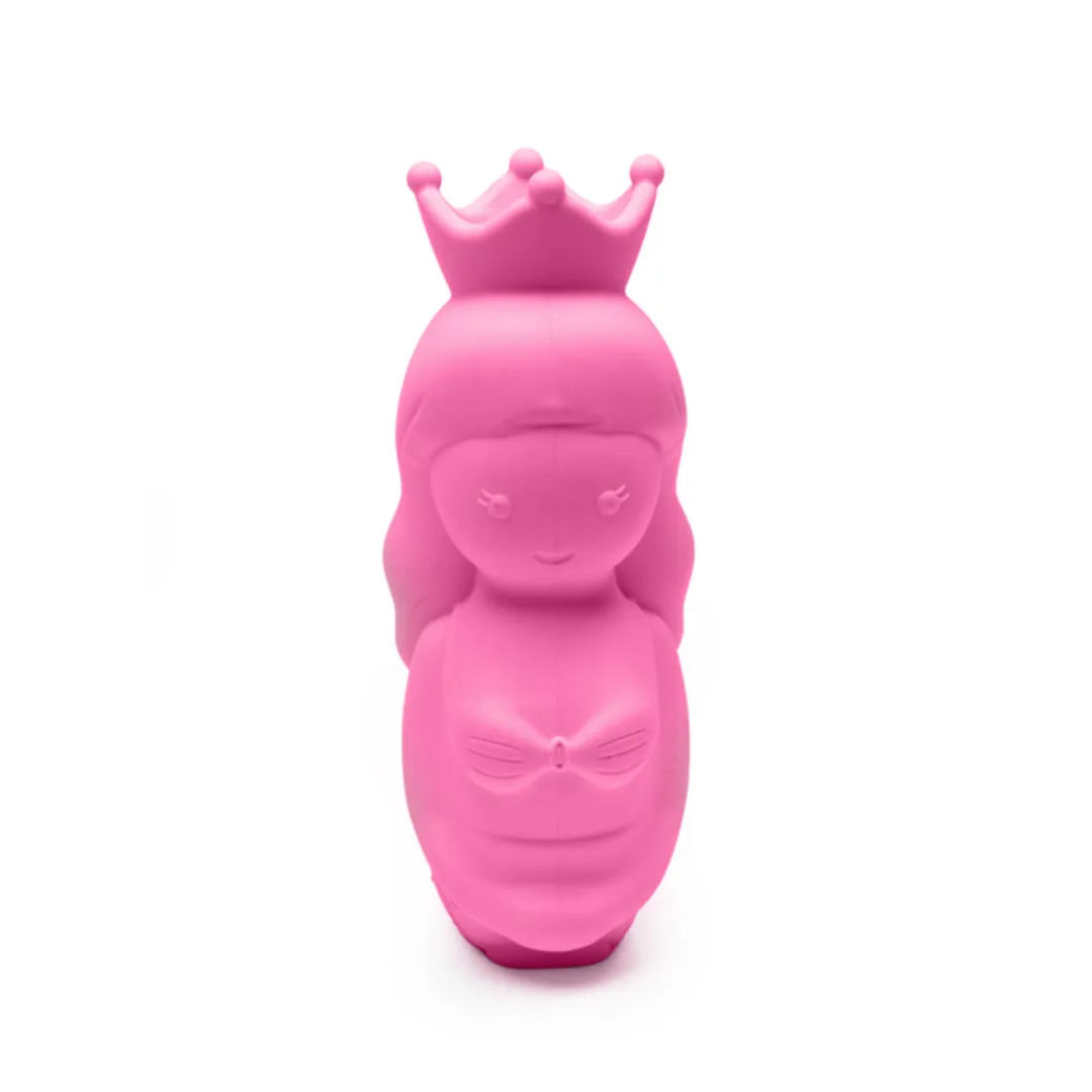 Scrunch Mermaid Pourer - Flamingo Pink