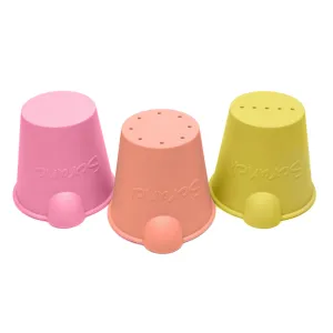 Scrunch Mini Bath Bucket Set - Flamingo Set