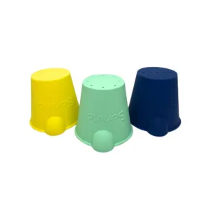 Scrunch Mini Bath Bucket Set - French Navy Set