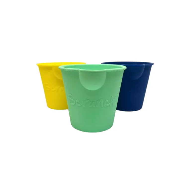 Scrunch Mini Bath Bucket Set - French Navy Set