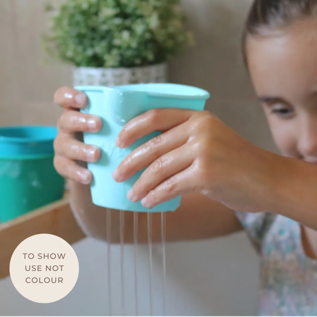 Scrunch Mini Bath Bucket Set - French Navy Set