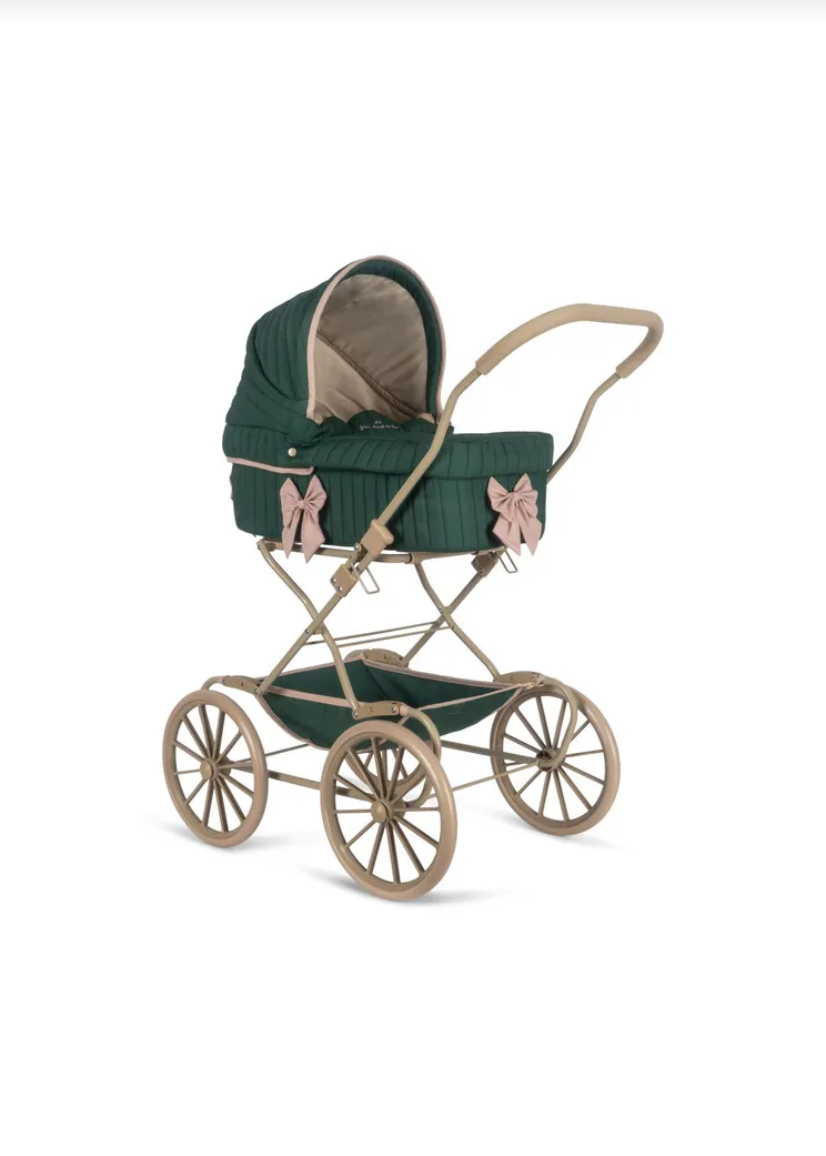 SECOND Konges Sløjd Doll Pram BOWIE | Smoke Pine (DAMAGED PACKAGING ONLY)