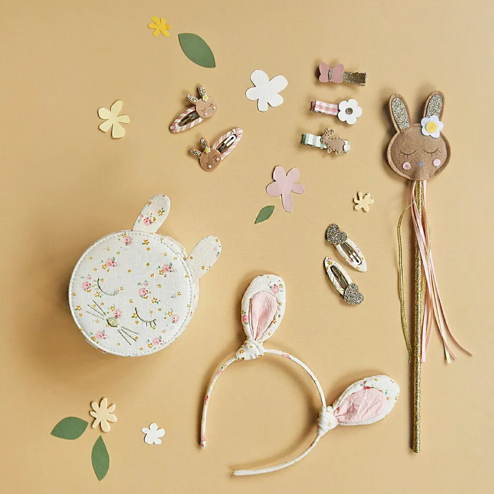 SECOND Tiny Blossom Bunny Ears Headband 1