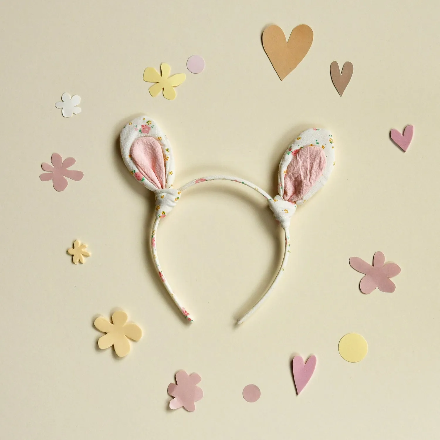 SECOND Tiny Blossom Bunny Ears Headband 1