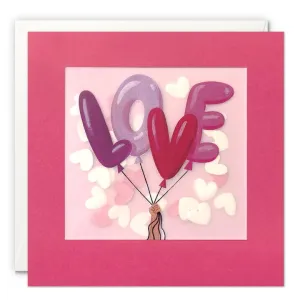 Shakies | Love Balloons Valentine's Day Card
