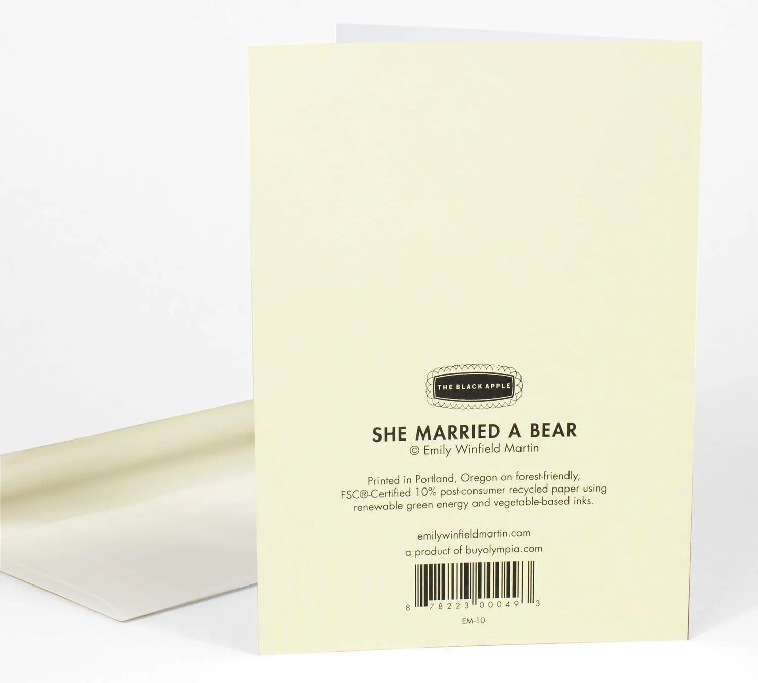 She Married a Bear Card