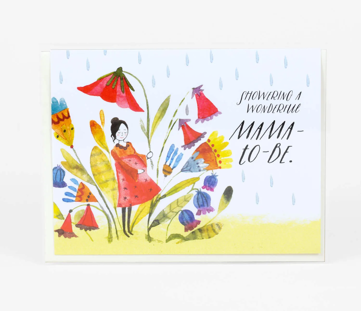 Showering a Wonderful Mama-To-Be Card