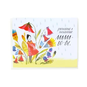 Showering a Wonderful Mama-To-Be Card