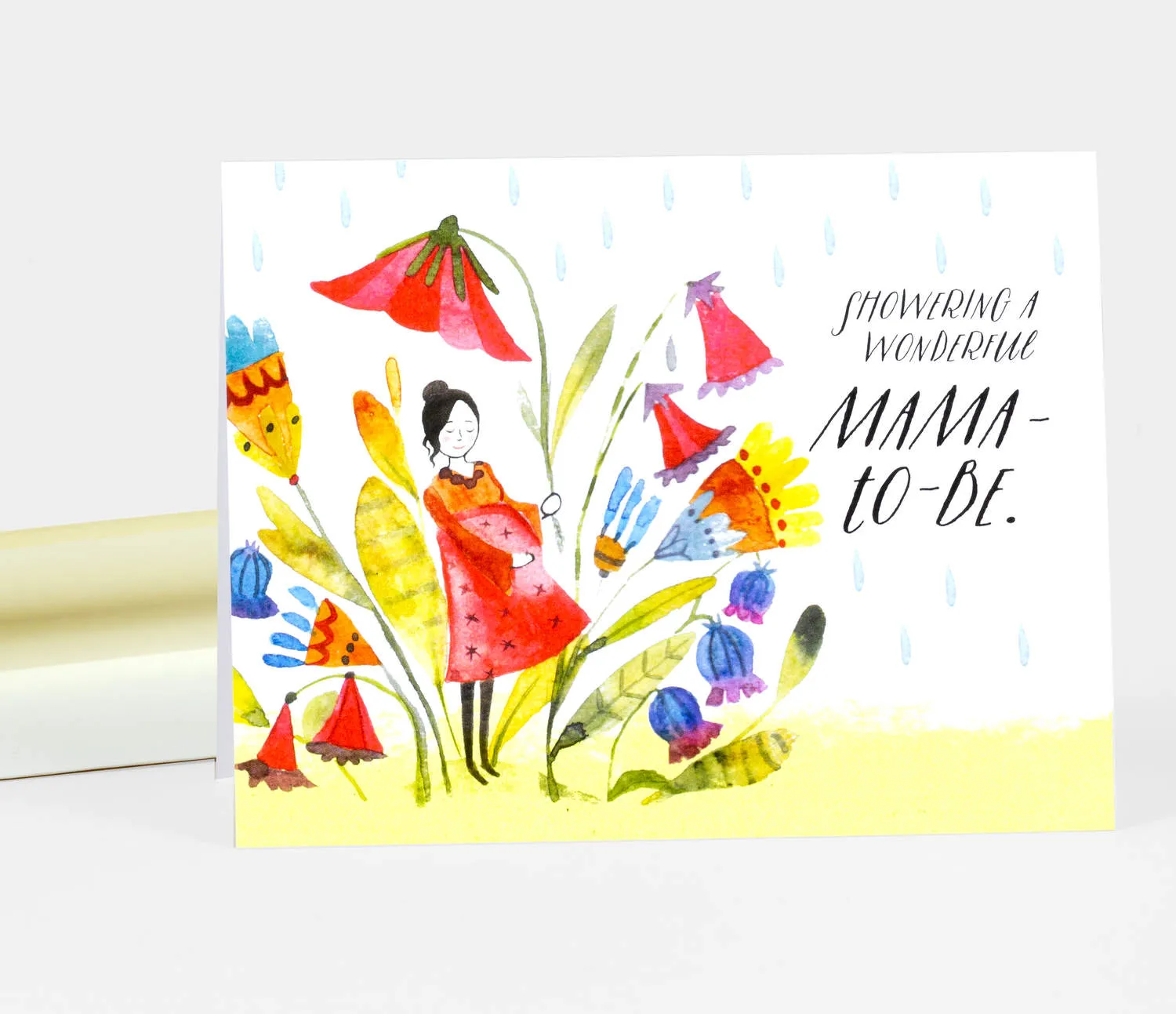 Showering a Wonderful Mama-To-Be Card
