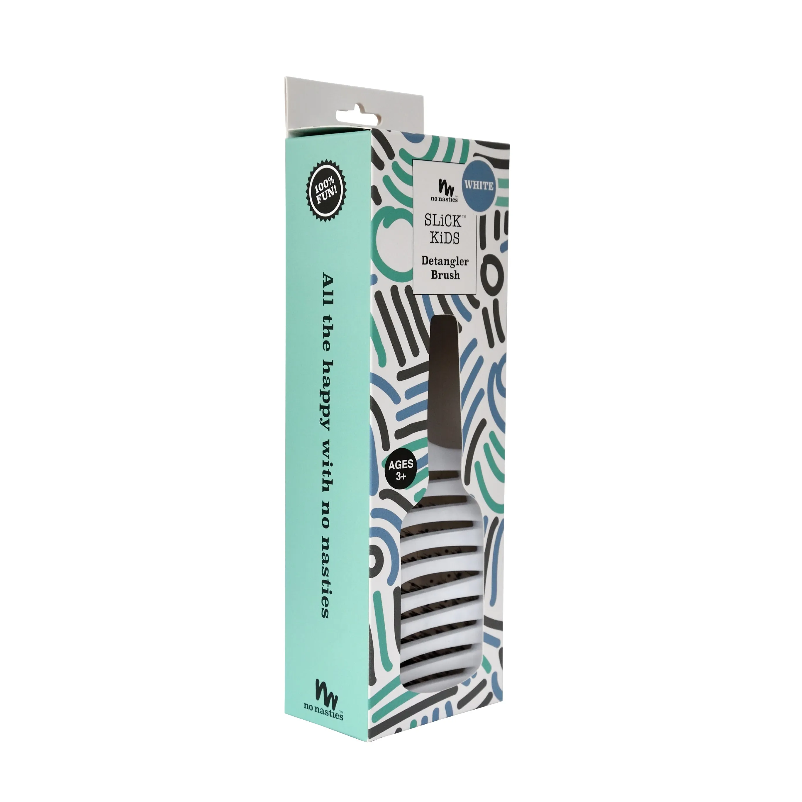 SLiCK KiDS™ Hair Brush Aqua