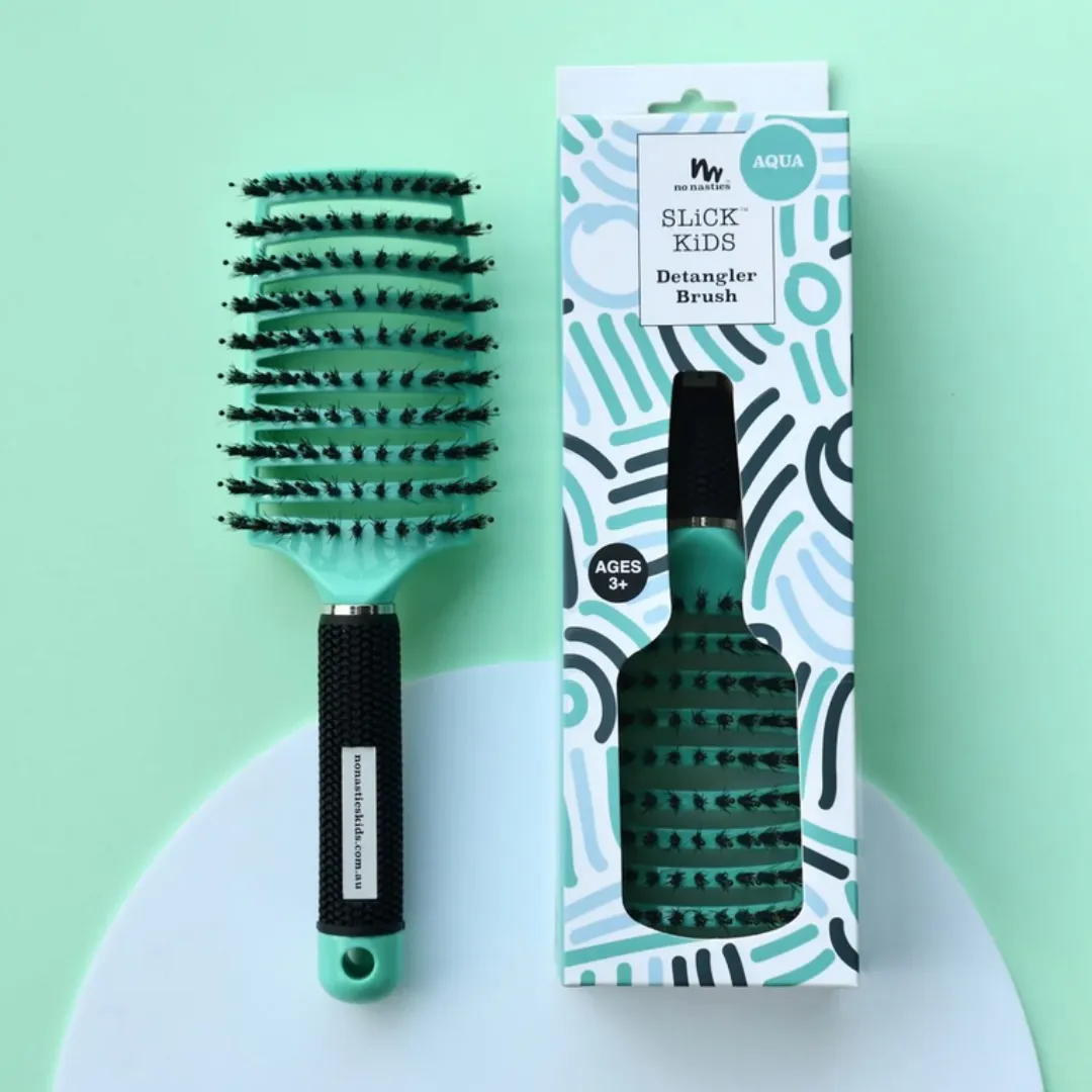 SLiCK KiDS™ Hair Brush Aqua