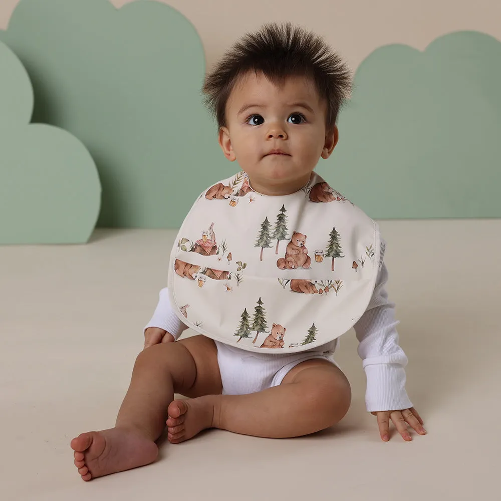 Snuggle Bib Waterproof | Bears