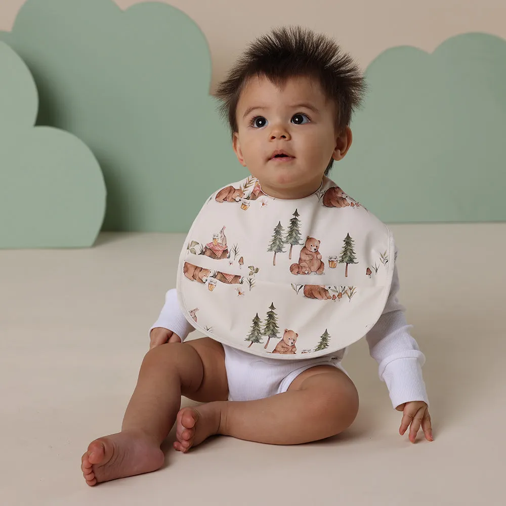 Snuggle Bib Waterproof | Bears