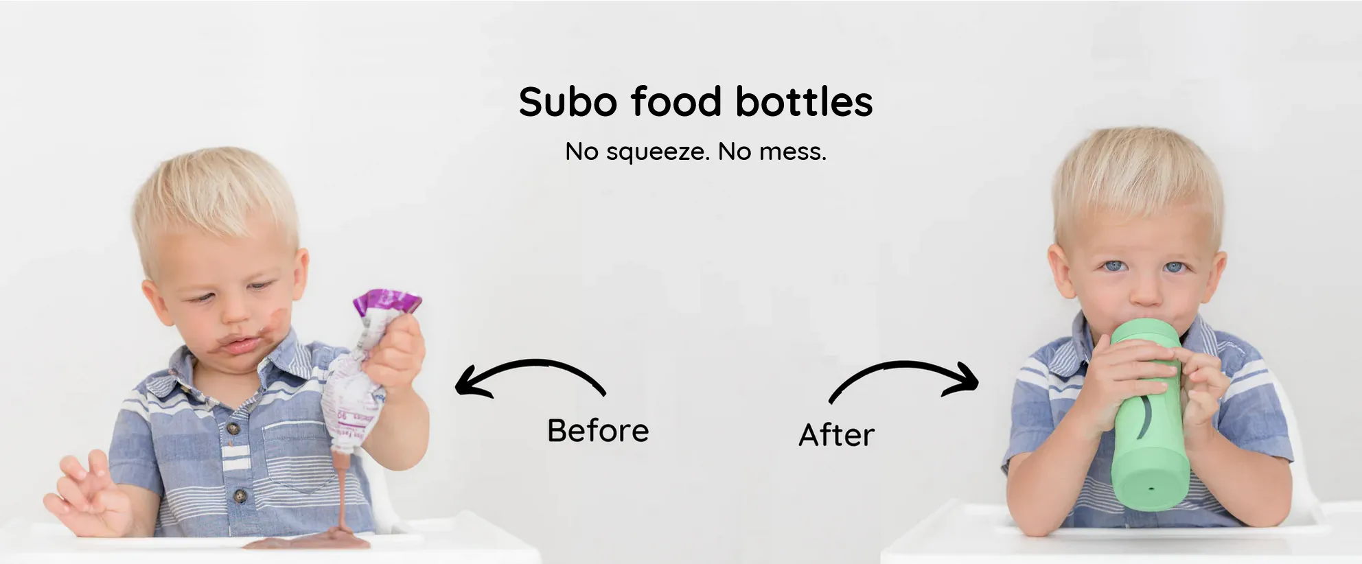 Subo Food Bottle | Grey Charcoal