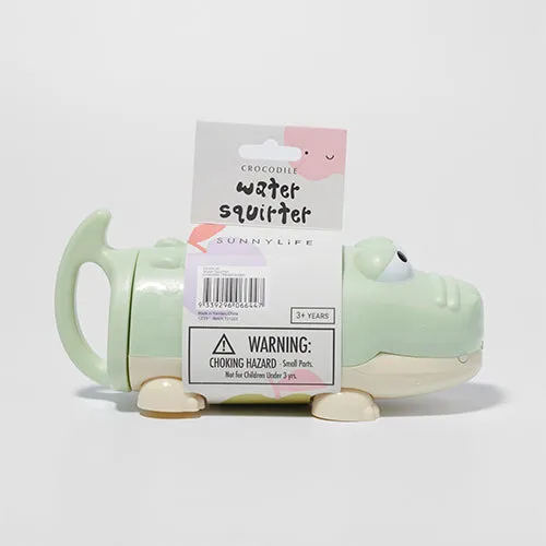 Sunnylife Water Squirters Crocodile Pastel Green