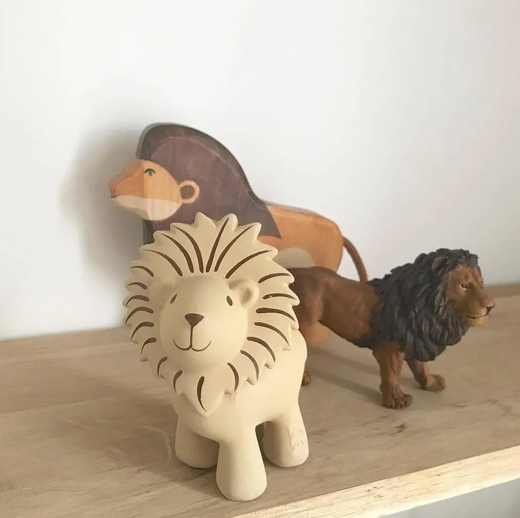 Tikiri Teether & Bath Toy | LION Gift Boxed