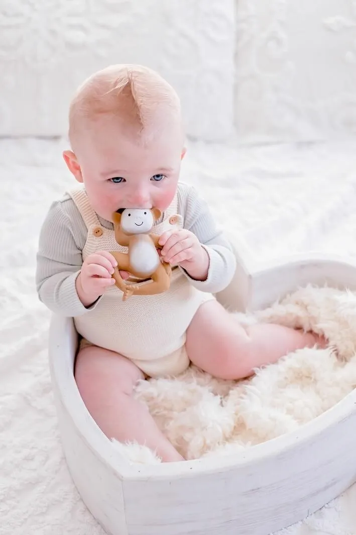 Tikiri Teether & Bath Toy | MONKEY Gift Boxed