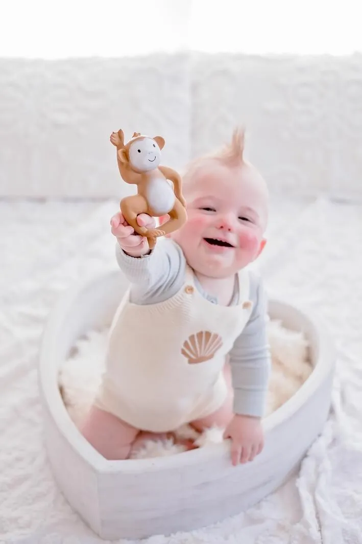 Tikiri Teether & Bath Toy | MONKEY Gift Boxed