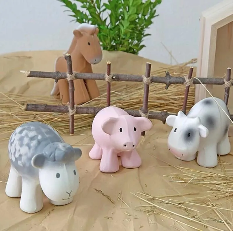 Tikiri Teether & Bath Toy | SHEEP Gift Boxed