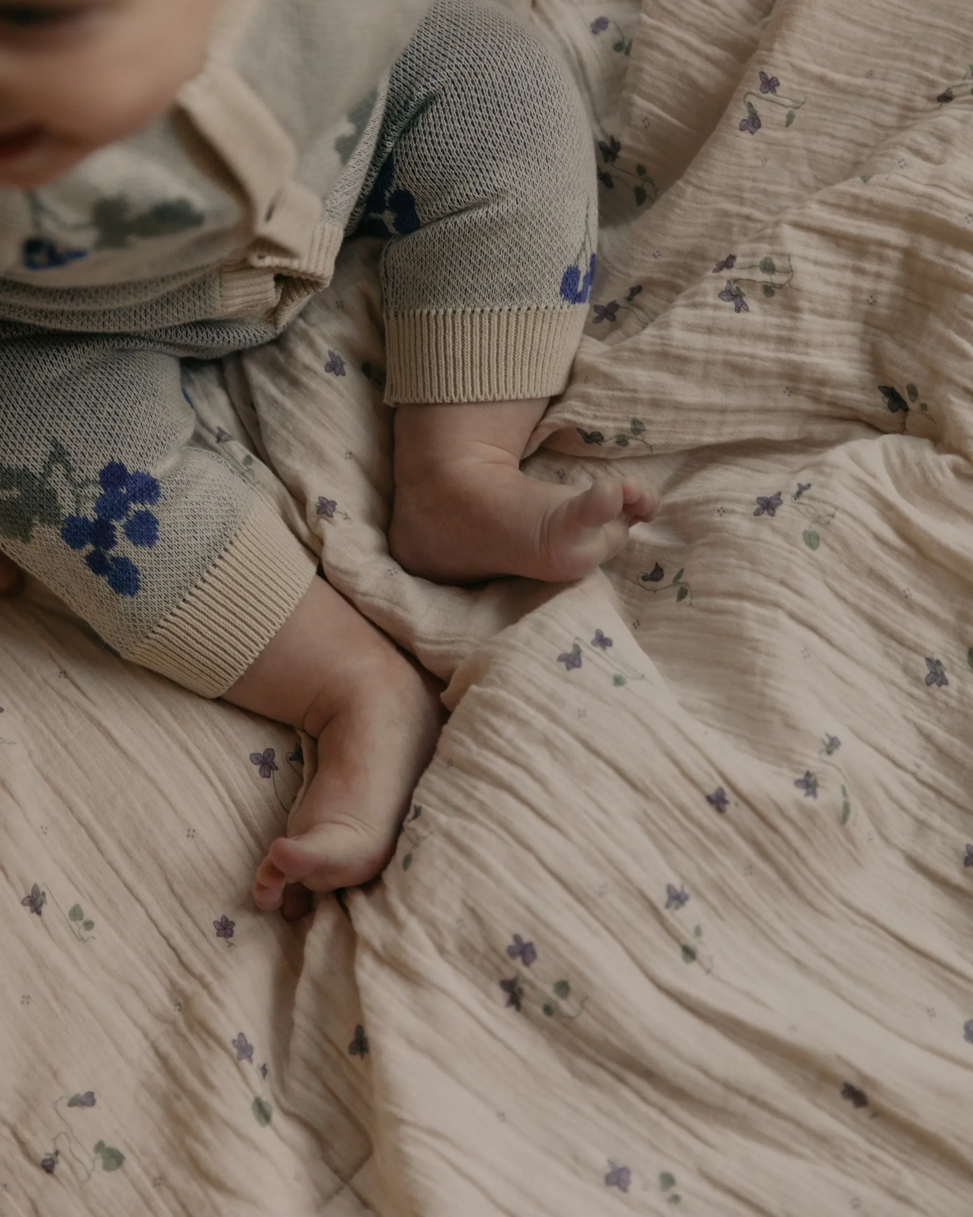 Viola Muslin Filled Quilt