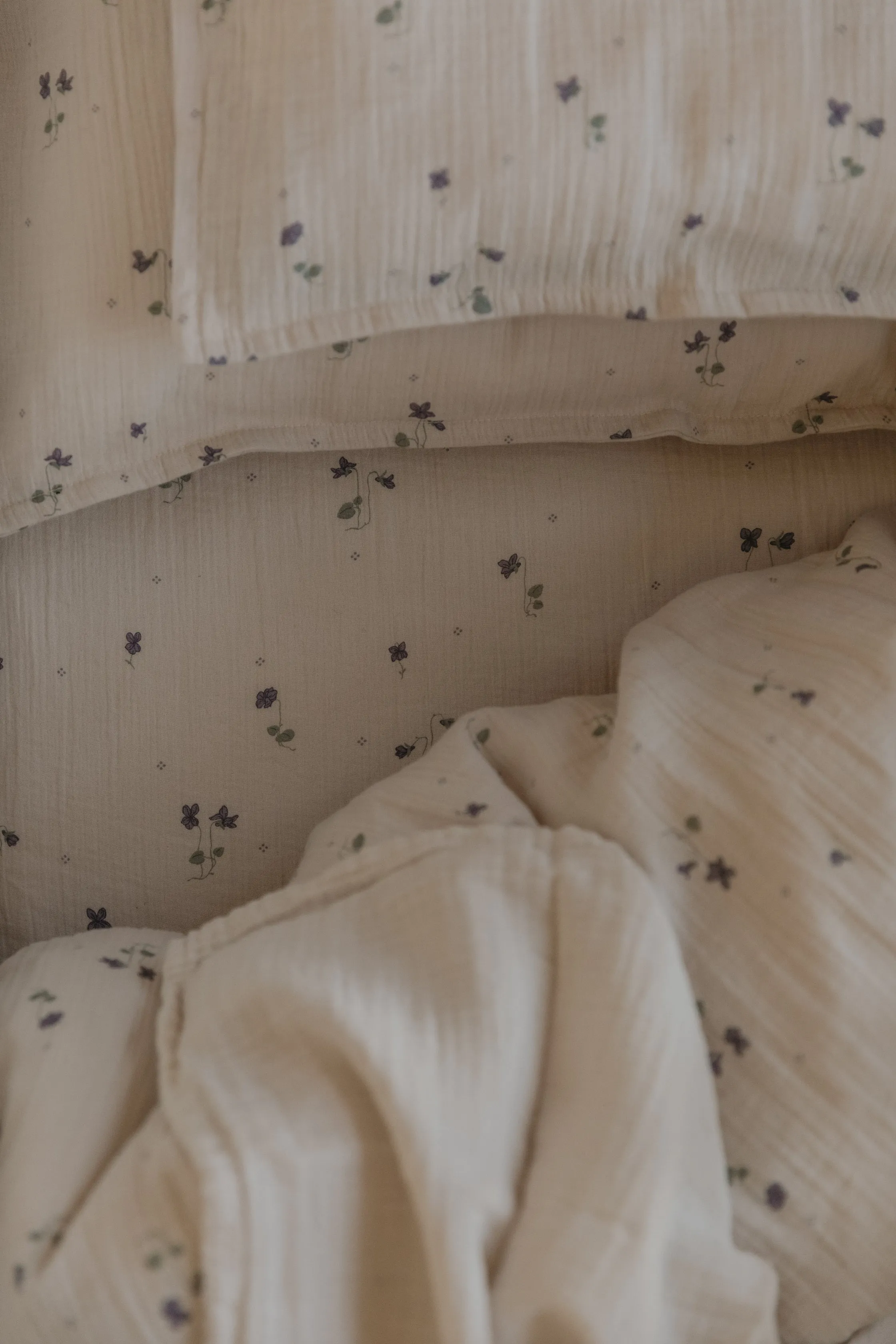 Viola Muslin Junior Bedset - Cot